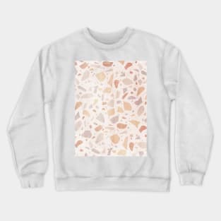 Pastel terrazzo pattern Crewneck Sweatshirt